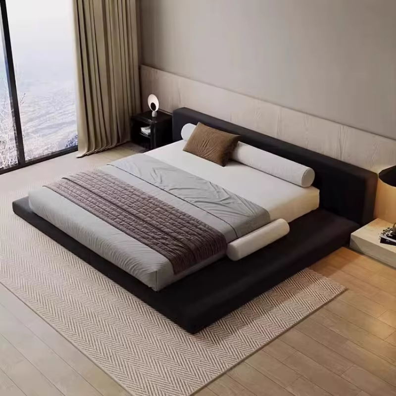 Armoires lit esthétique Unique japonais fantaisie cadre de couchage lit chambre Double Muebles Para 