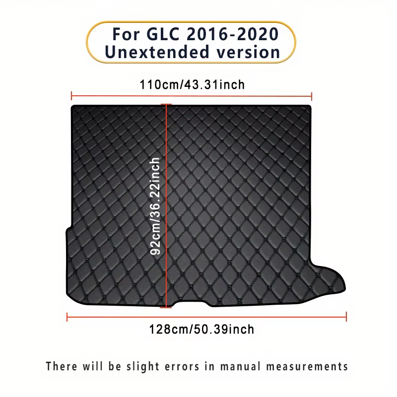 Tapis de coffre de voiture pour Mercedes Benz, pour GLC 2025 2024 2023 2022 2021 2020 2019 2018 2017
