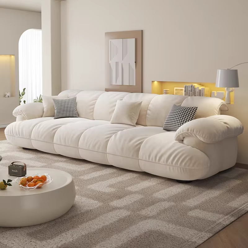 Coussin adultes canapé-lit confortable Relax grand canapé élégant doux nordique salon Moveis Para Ca