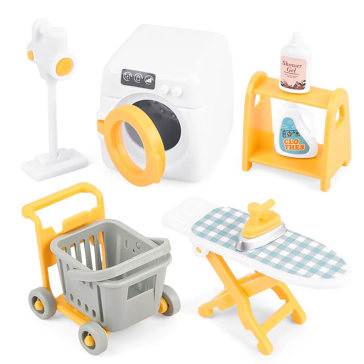 Mini meubles ornements maison jouets Miniature cuisine salle de bain maison de poupée scène accessoi