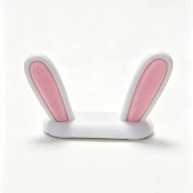 Accessoire décoratif mignon avec oreilles de lapin roses et base magnétique pour Insta360 Luna Ultra