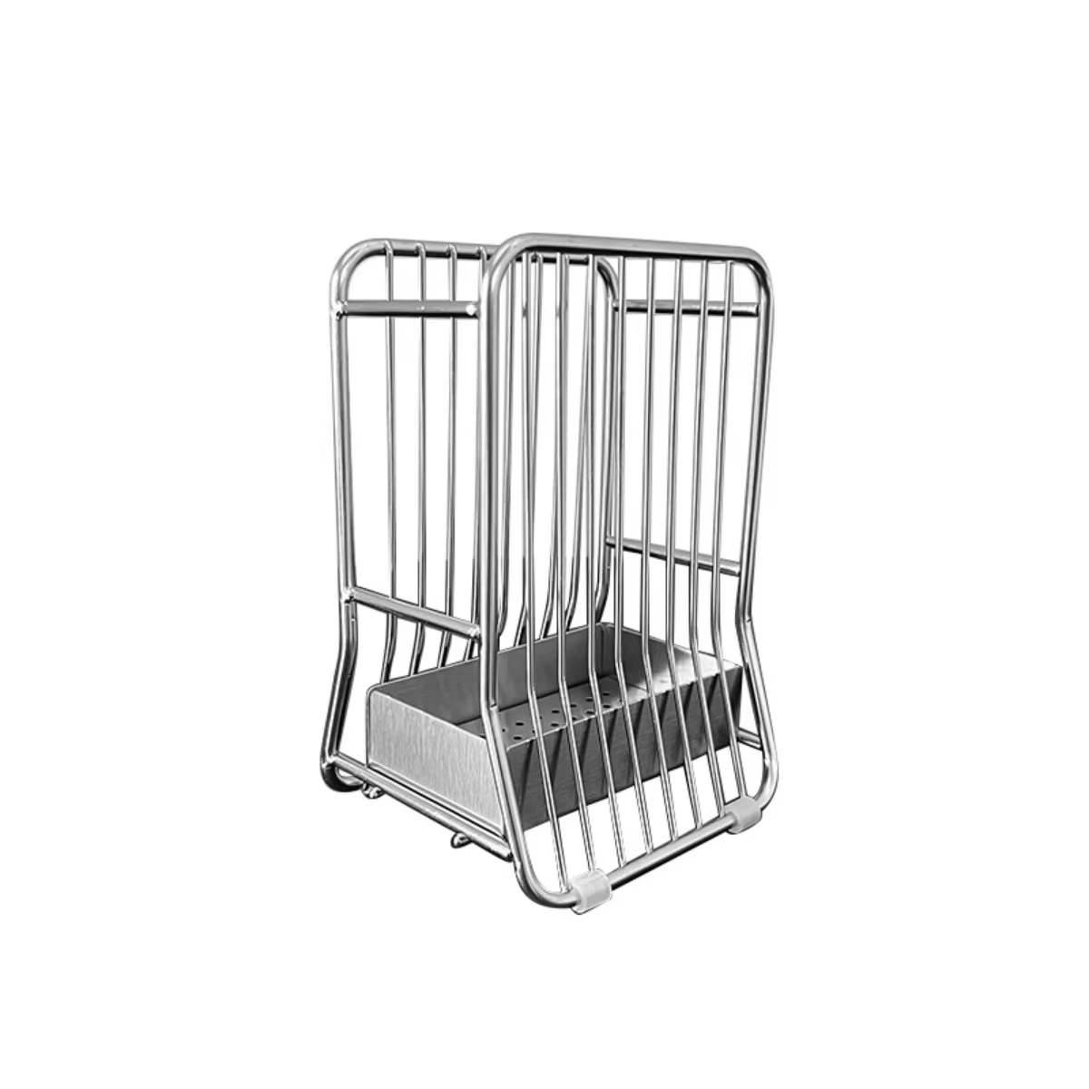 Organisateur de cuisine en acier inoxydable, porte-ustensiles, support à couverts, panier égouttoir 