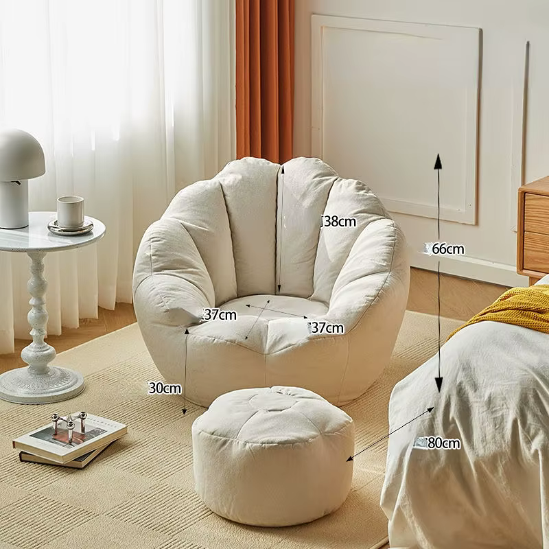 Pouf pouf pour canapé paresseux, canapé bouffant, canapé tatami, meubles de salon, confortable, rela