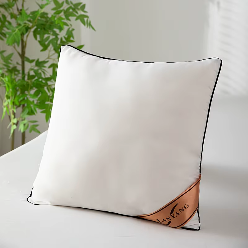 Coussin de canapé de luxe blanc pur de haute qualité 45*45cm, coussin de maison à rebond élevé de ha