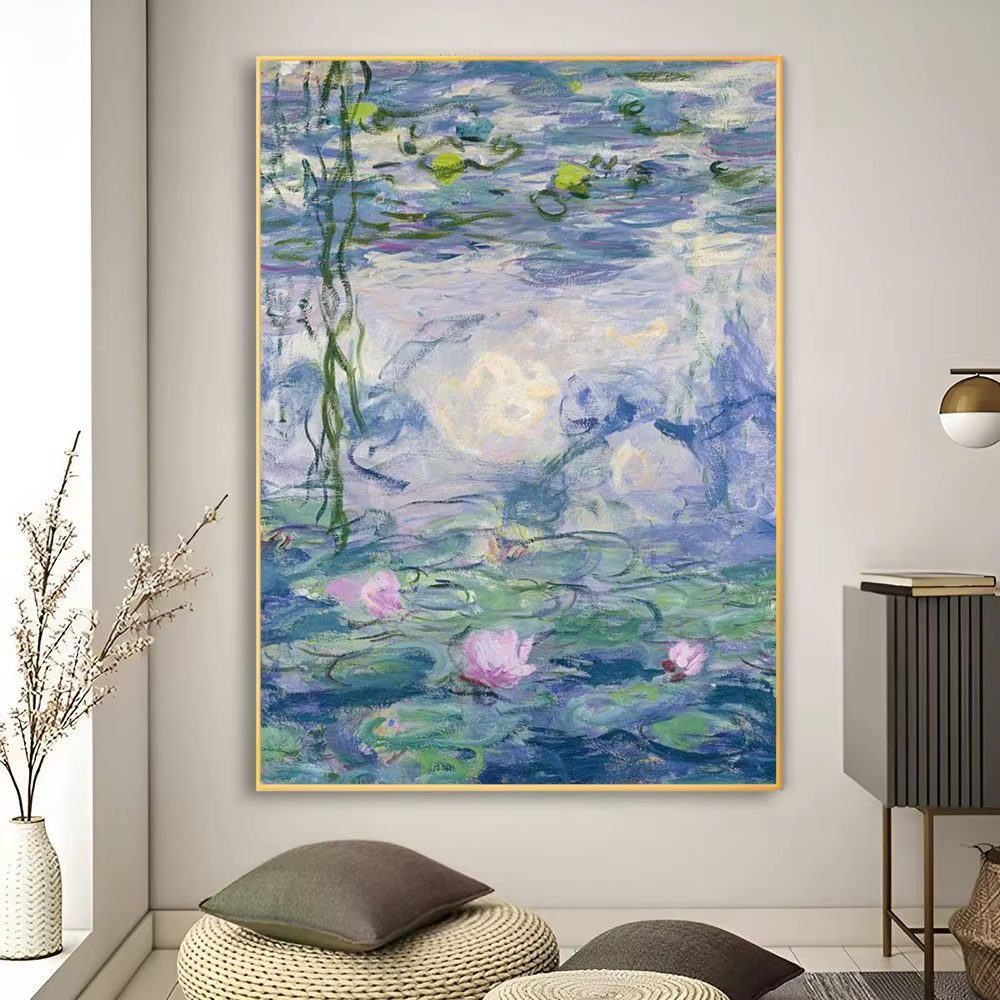 Affiche d'art Claude Monet, 1 pièce, impression artistique, décoration de meubles de salon et de bar