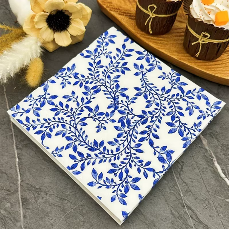 Serviette carrée épaisse avec impression couleur, tissu pour le visage, hôtel, Restaurant occidental