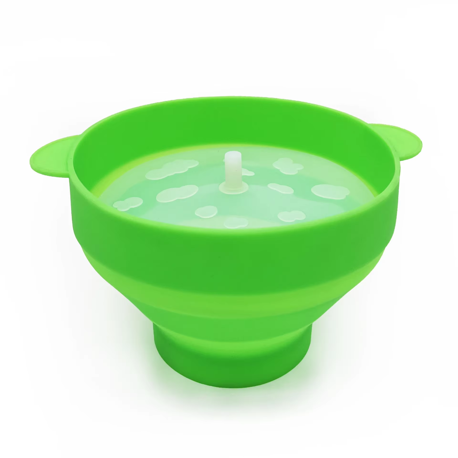 Bol à pop-corn pour micro-ondes, seau pour machine à pop-corn avec couvercle, copeaux en Silicone, b