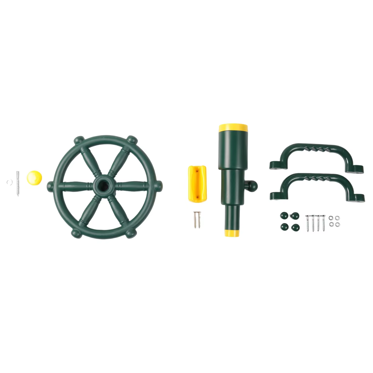 Accessoires de terrain de jeu pour enfants, ensemble de jeu d'extérieur, télescope de Pirate, volant