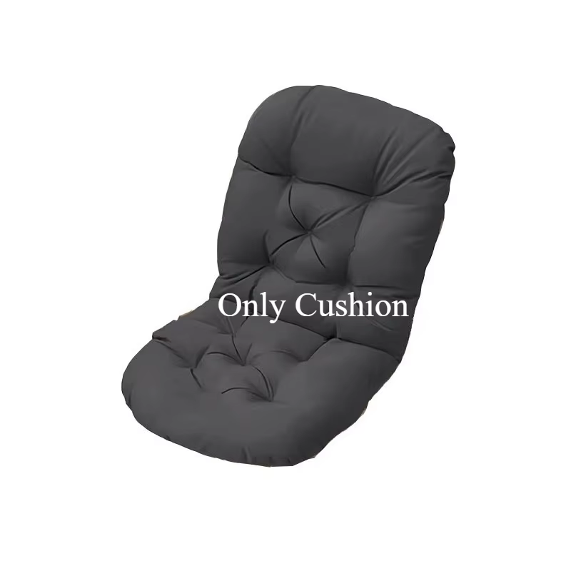 Coussins de chaise en tissu imperméable pour l'extérieur, chaise longue pivotante à bascule de jardi