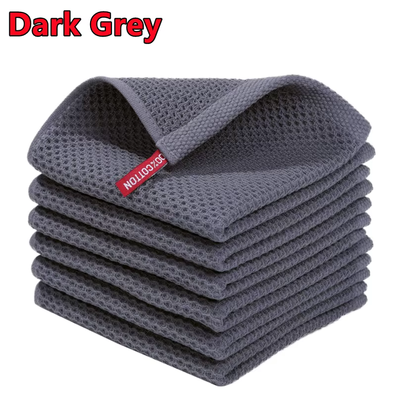 Nouveau 100% coton torchon Ultra doux absorbant serviette de cuisine chiffon de nettoyage ménager ou