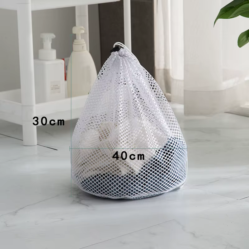 Grand sac à linge de lavage, filet organisateur en maille, soutien-gorge sale, chaussettes, sous-vêt