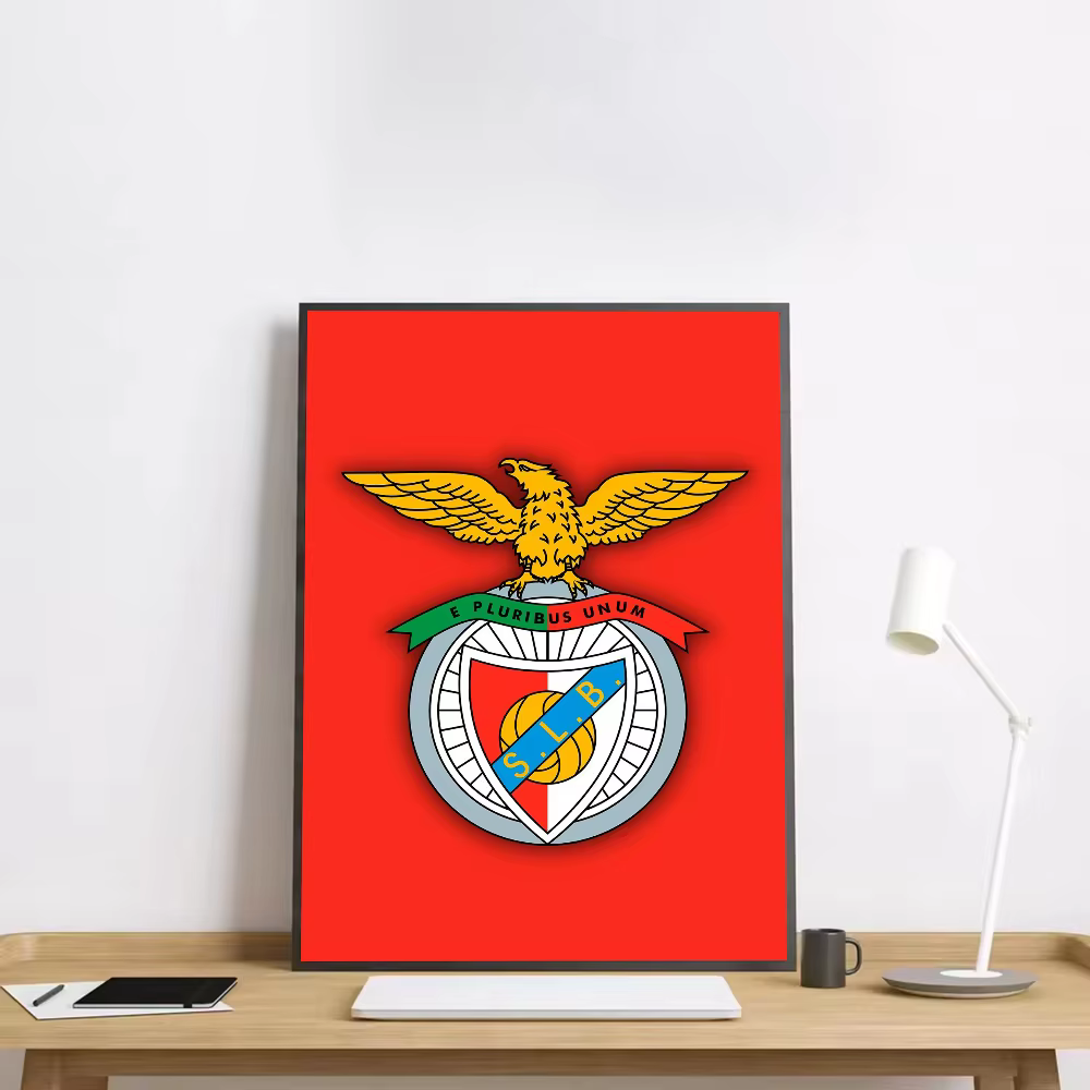 Affiche de Football b-Benfica-s HD, mur collant, imperméable, pour la maison, le salon, la chambre à