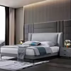 Meubles de chambre à coucher d'hôtel Design King Size Tatami éponge cadre en bois chambre maison hôt