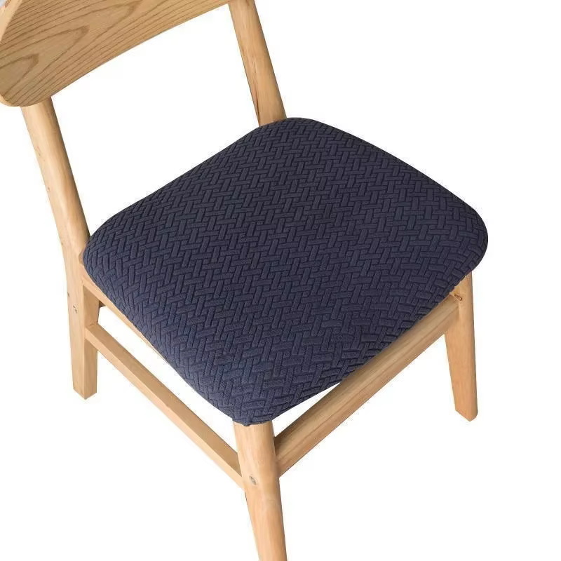 Housses de coussin de siège en jacquard pour cuisine et salle à manger, housse de chaise commandée, 
