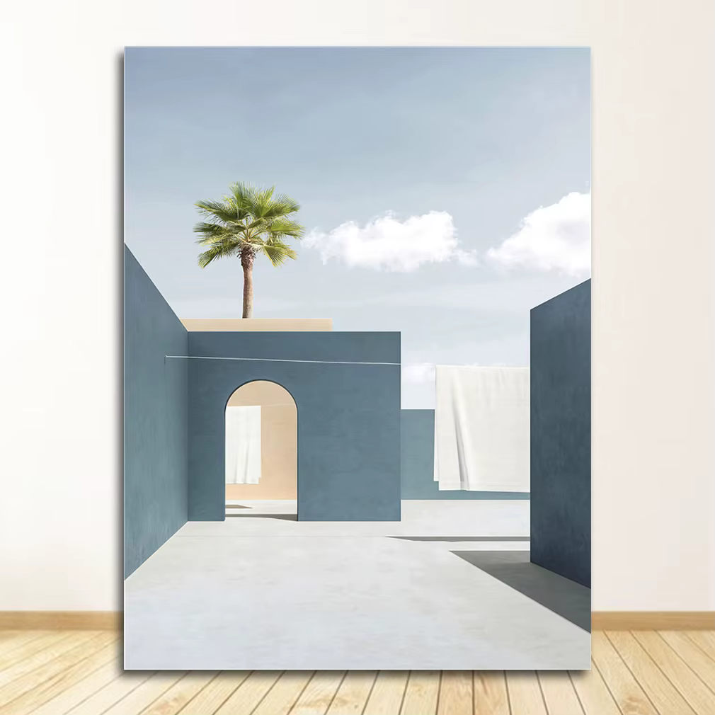 Galerie d'images pour décoration de la maison, affiche de peinture sur toile abstraite, nature morte