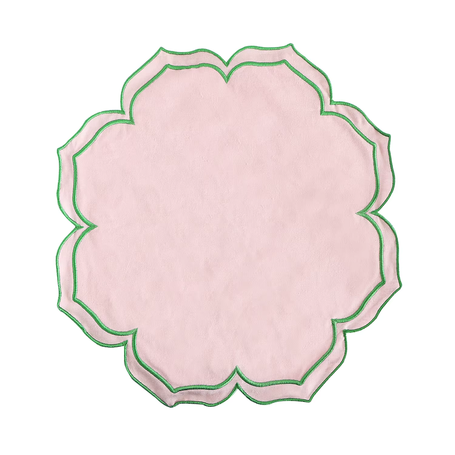 Serviette en tissu brodée de haute qualité, serviette en coton réutilisable pour décoration de Table