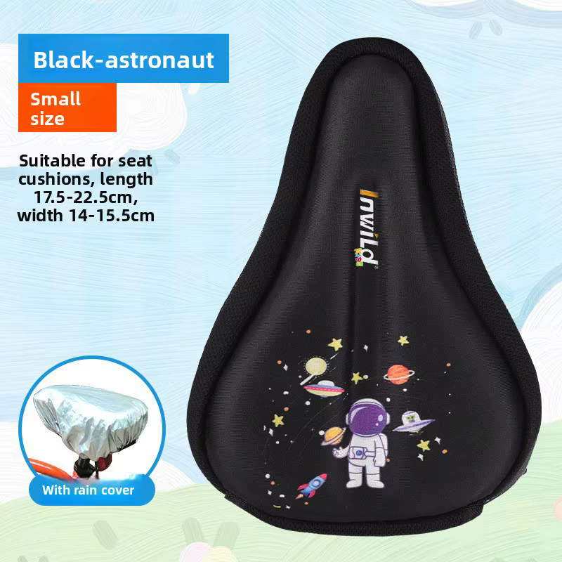 Housse de coussin de vélo pour enfants, coussin épais et doux, housse de coussin pour vélo d'équilib
