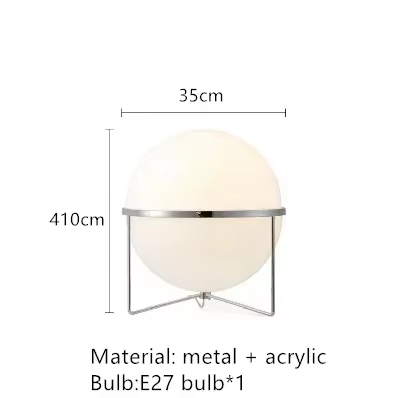 Lampe sur pied LED moderne 2026, éclairage artistique créatif, salon, lampe de bureau en métal chrom