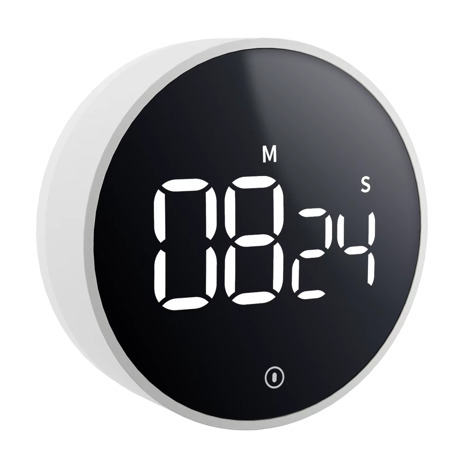 Minuterie de cuisine électronique LED, bouton visuel numérique, compte à rebours magnétique, minuter