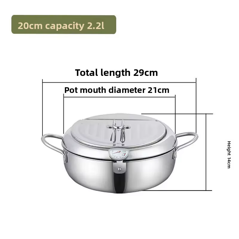 Version plaquée or 20/24/28cm, ustensiles de cuisine à soupe en acier inoxydable, Casserole antiadhé