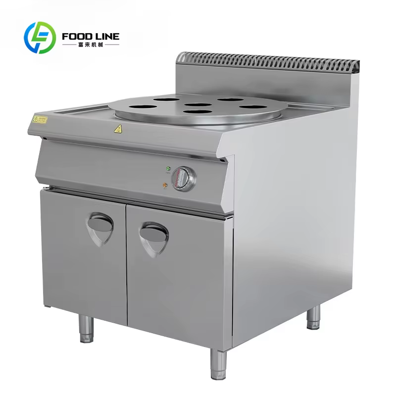 Cuisinière à vapeur électrique commerciale personnalisée en acier inoxydable, équipement de cuisine,