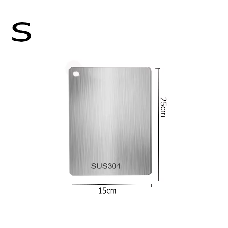 WXCOO planche à découper pour cuisine planches de qualité alimentaire Double face 304 planche à déco