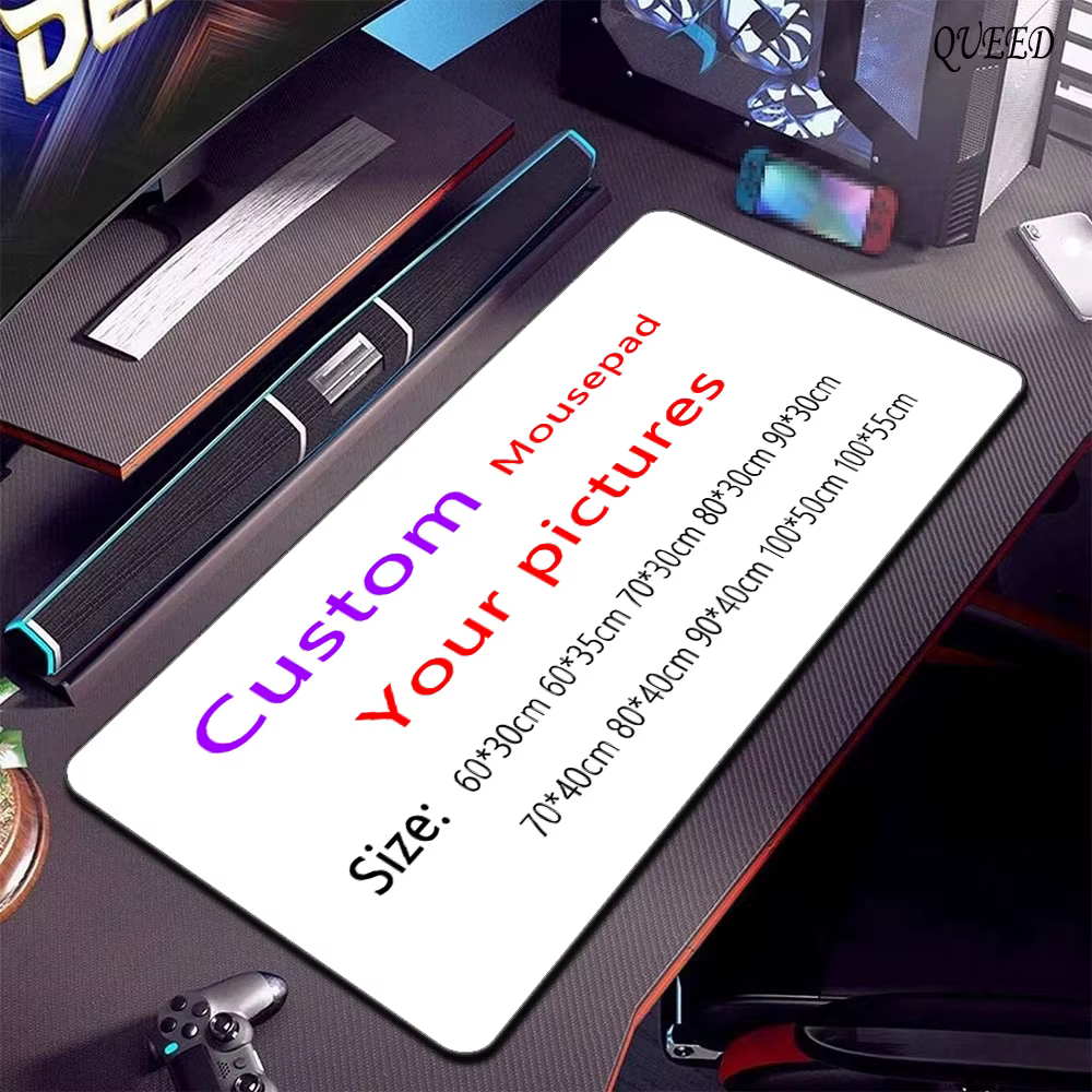 Tapis de souris personnalisé XXL Extra Large 350x600mm, pour clavier de jeu, mignon, Anime, pour ord