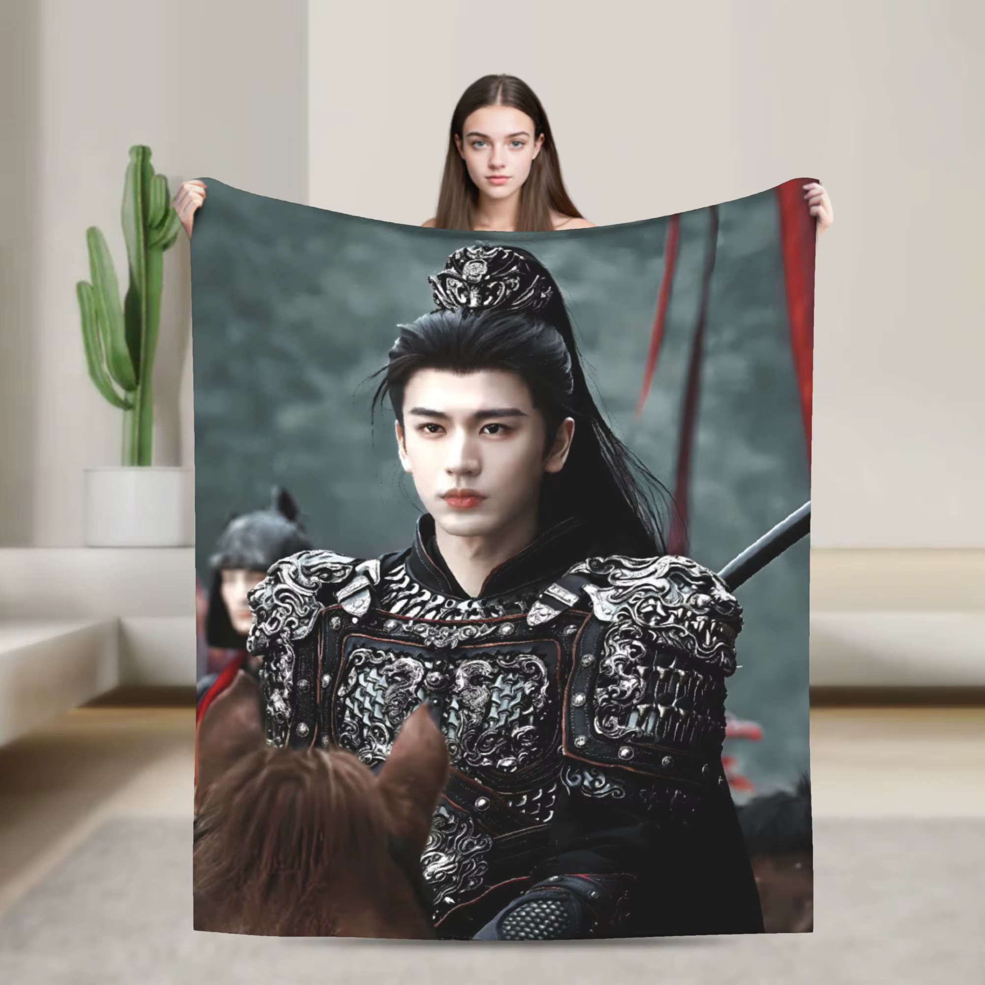 Couverture Zhang Linghe de qualité supérieure, super chaude, pour lit, pique-nique d'hiver, décorati