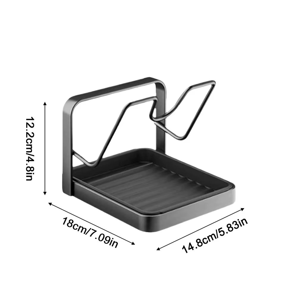 ​ Support de rangement pour couvercles de casseroles sans perçage, organisateur de couvercles de cui