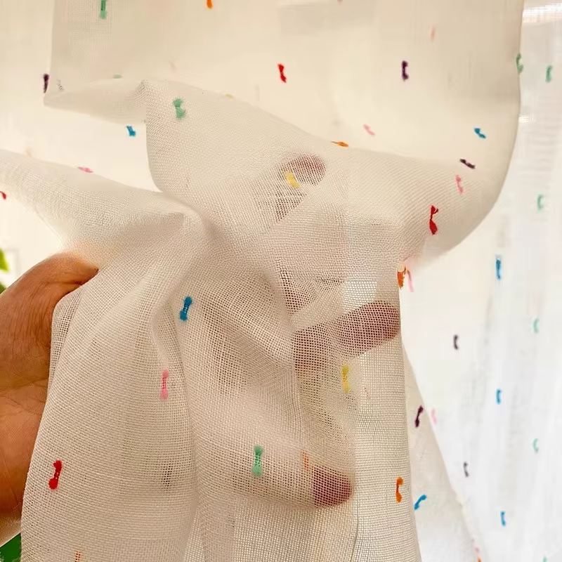 Rideau en chenille épais de luxe pour salon, rideau transparent pour chambre d'enfant, chambre de fi