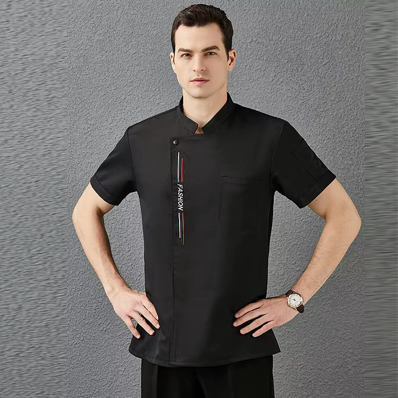 Uniforme de chef pour hommes et femmes, veste de cuisine, vêtements de cuisine, restaurant occidenta