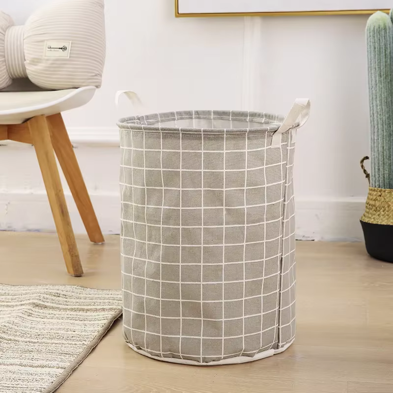 Panier à linge sale, 1 pièce, panier à linge Portable pour jouets, seau de rangement pour vêtements,