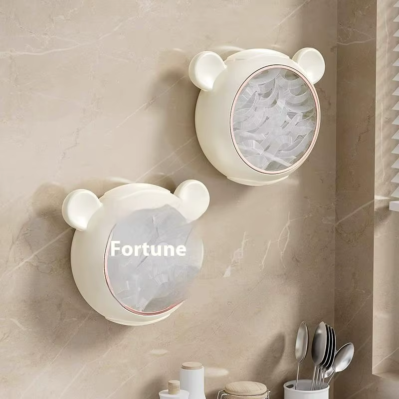 Boîte de rangement pour film alimentaire ; Stockage mural pour film plastique ; Utilitaire de cuisin