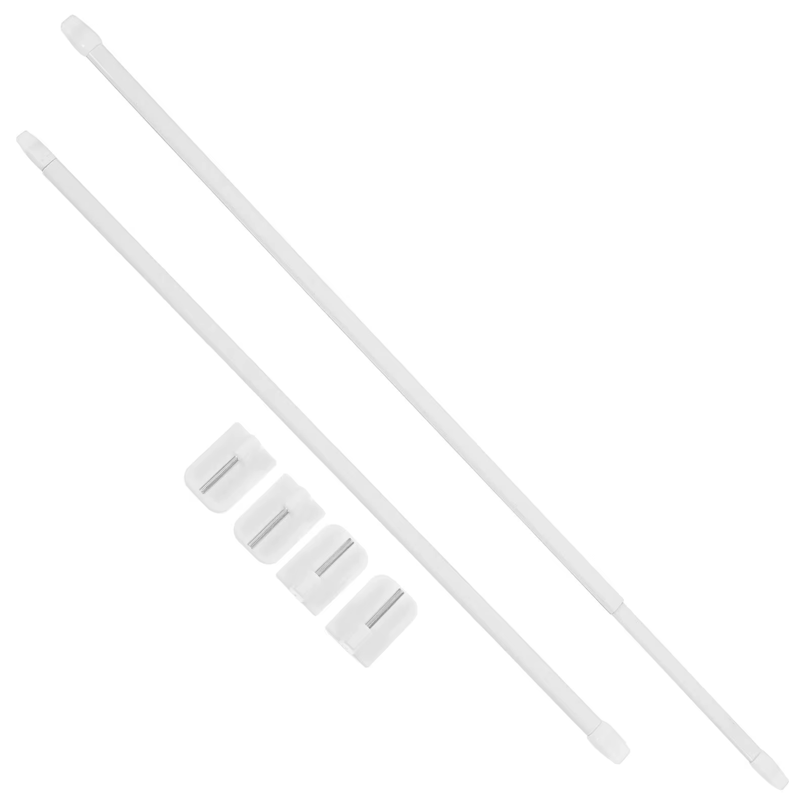 Tige de rideau de douche télescopique, poteau de Tension extensible, Installation sans perceuse, Sup