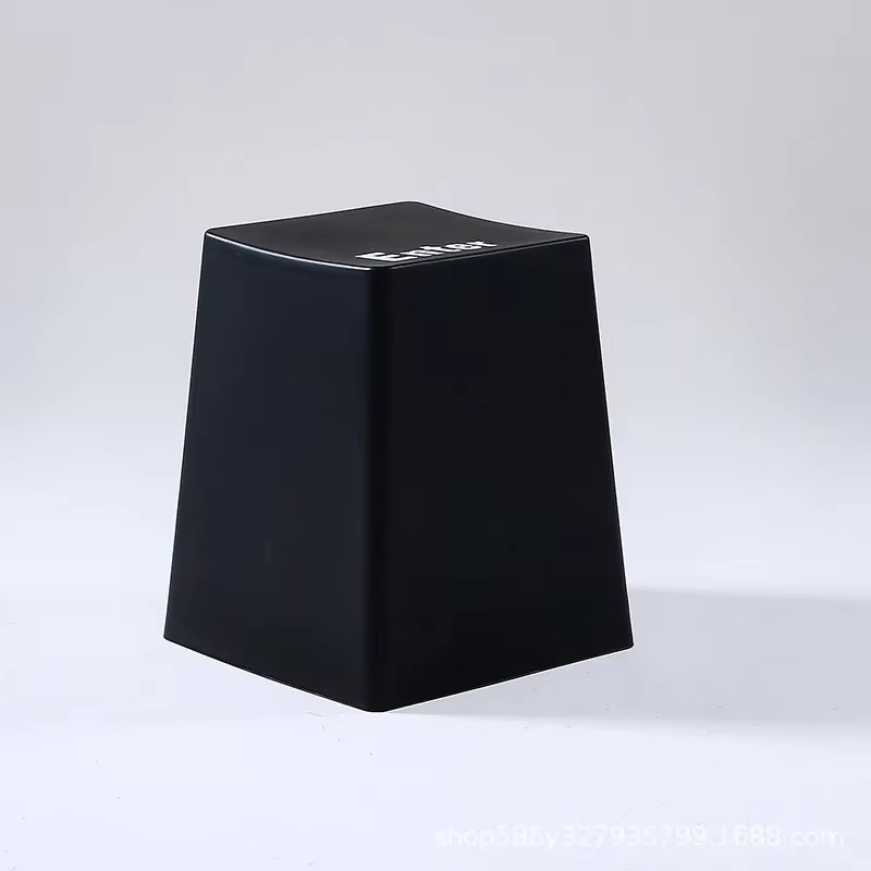 Repose-pieds multifonctionnel en plastique, tabouret créatif, salon, chambre à coucher, cuisine, des