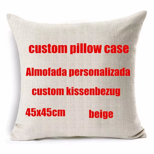 Housse de coussin personnalisée avec votre image, imprimée sur mesure, cadeaux de mariage, photos de