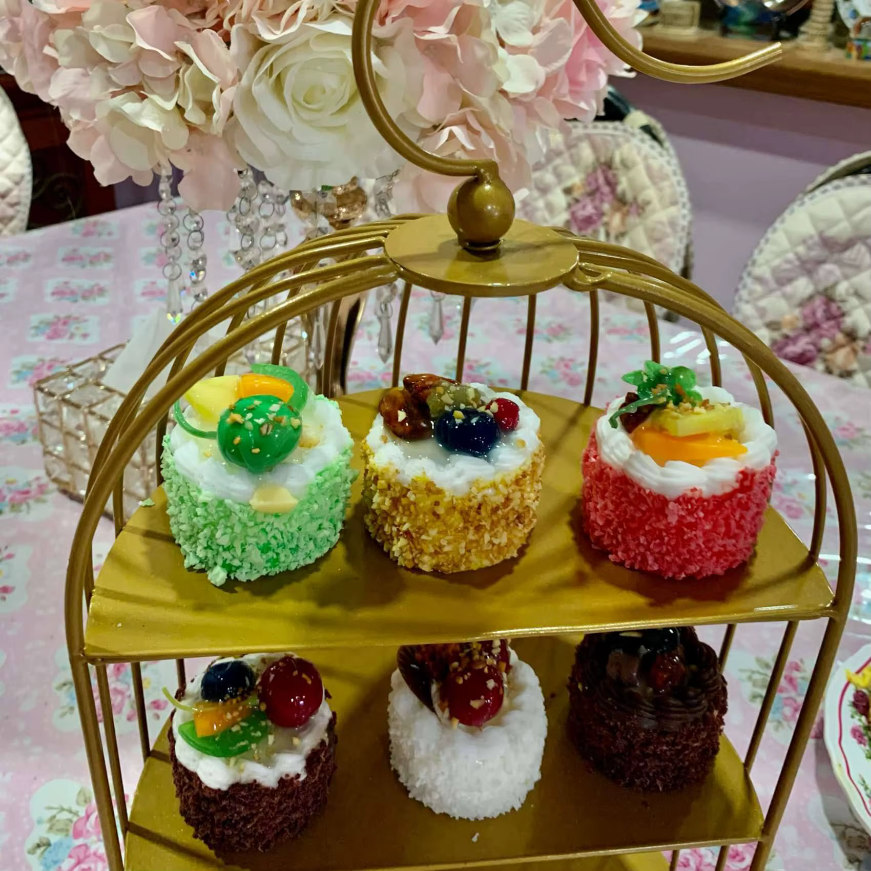 AFOURT-12Pcs gâteau de Simulation artificielle, Cupcake réaliste pain Dessert modèle faux affichage 