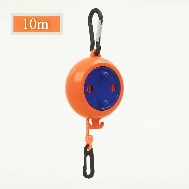 Corde à linge rétractable d'extérieur, Portable, voyage, 10M, cintre à linge, corde de séchage pour 