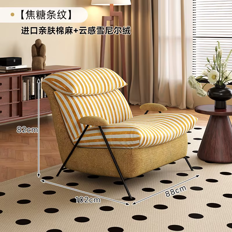 Fauteuils de salon moelleux en cuir, confortables et inclinables, style vintage, Sillones De Sala, m