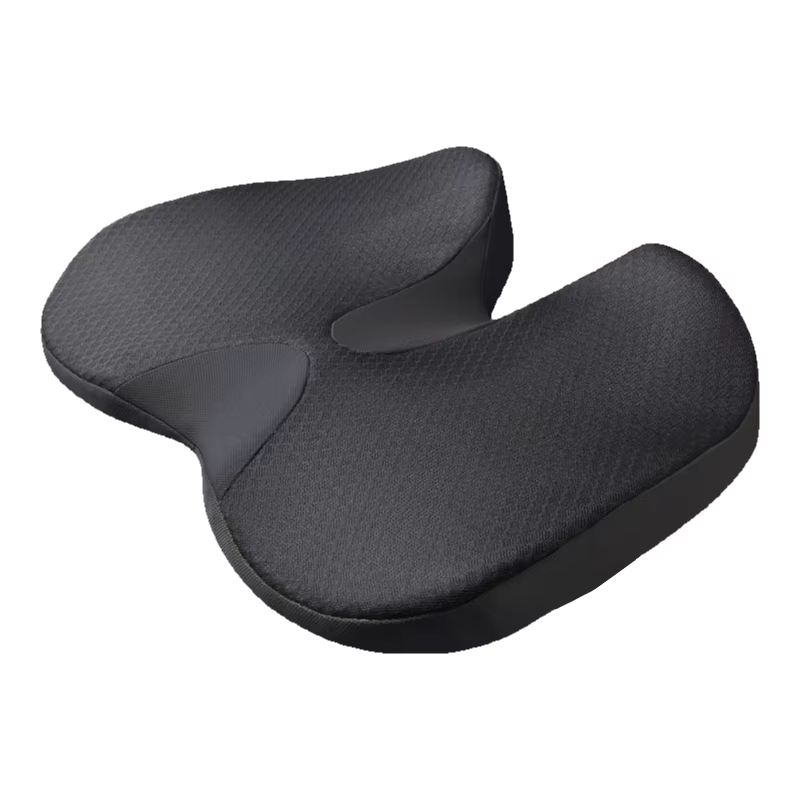 Coussin en mousse à mémoire de forme pour soulager la douleur coccygienne, idéal pour le bureau et l