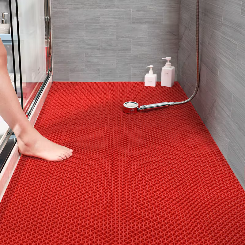 Tapis de salle de bain antidérapant, atmosphérique, pour hôtel, maison, salle de douche, baignoire, 