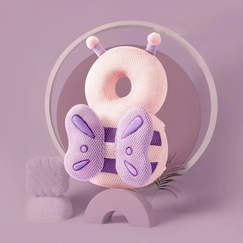 1 coussin de protection anti-chute pour bébé, coussin de sécurité respirant pour tout-petits, protèg