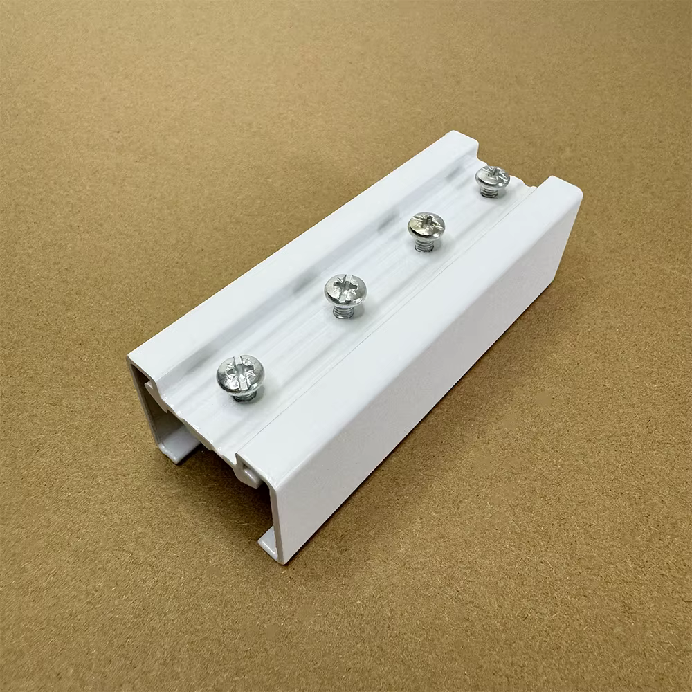 Connecteur externe pour rail de rideau électrique Trietex, joint de rail motorisé, accessoires de ri