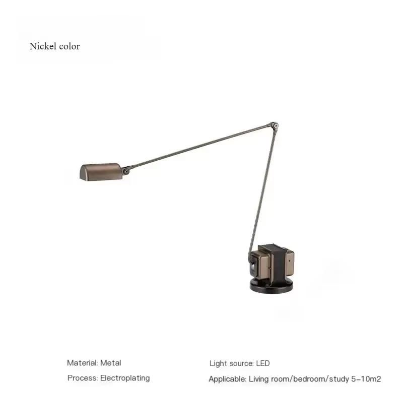 Lampadaire Design italien moderne Style rétro Simple salon étude bras oscillant réglable lampe de Ta