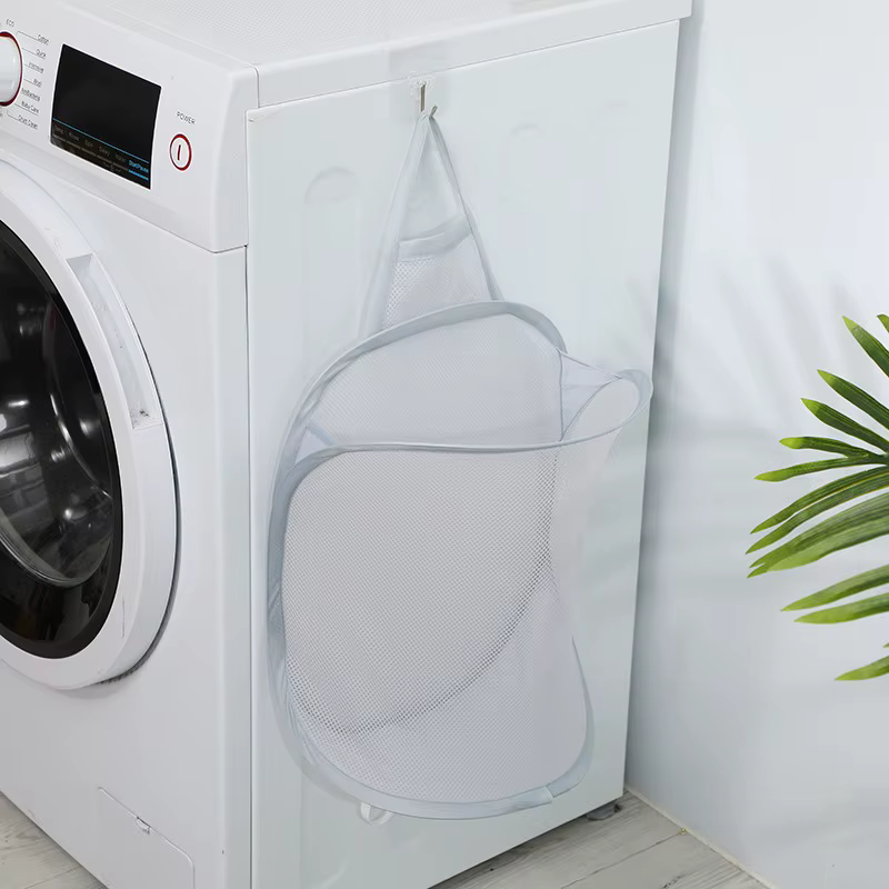 Panier à linge sale mural pliable, rangement mural pour vêtements sales, panier suspendu pour vêteme
