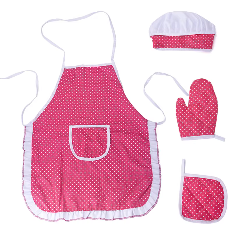 Costume de Chef pour enfants, jeu de rôle, tablier de cuisine, jouet