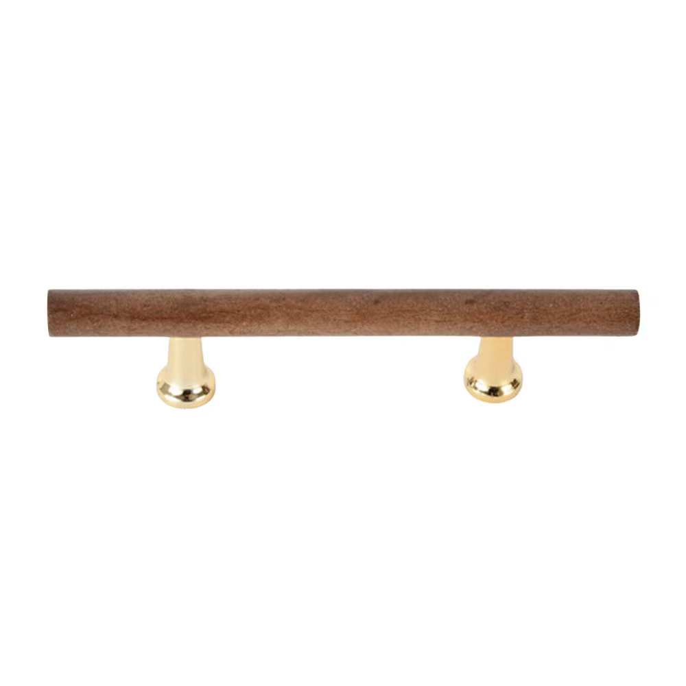 Poignées de porte modernes en bois massif, différentes tailles, boutons de tiroir multifonctionnels,