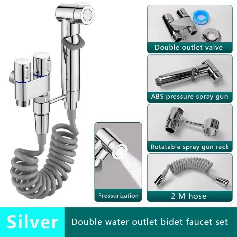 Kit de robinets de Bidet de toilette à main, réservoir d'eau de salle de bains, robinet de toilette,