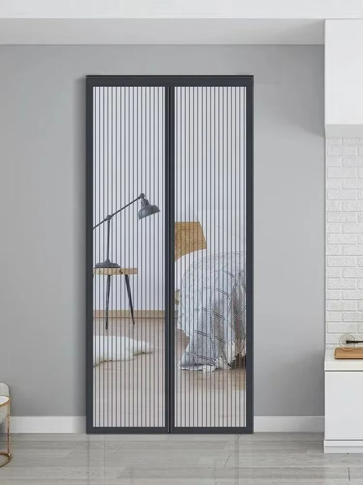 Moustiquaire magnétique pour porte et fenêtre – Rideau anti-insectes avec maille anti-insectes, prot