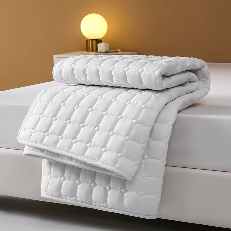 Coussin de matelas en lin pour hôtel, quatre saisons, protection de matelas épais pour étudiant en g